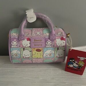 Loungefly Sanrio Hello Kitty and Friends Barrel Bag